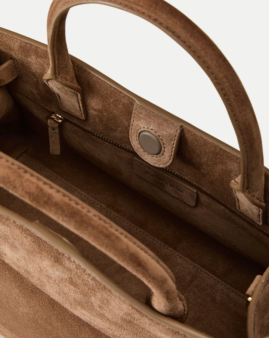 Suede Dash Bag Bark Tote & Satchel Veronica Beard 