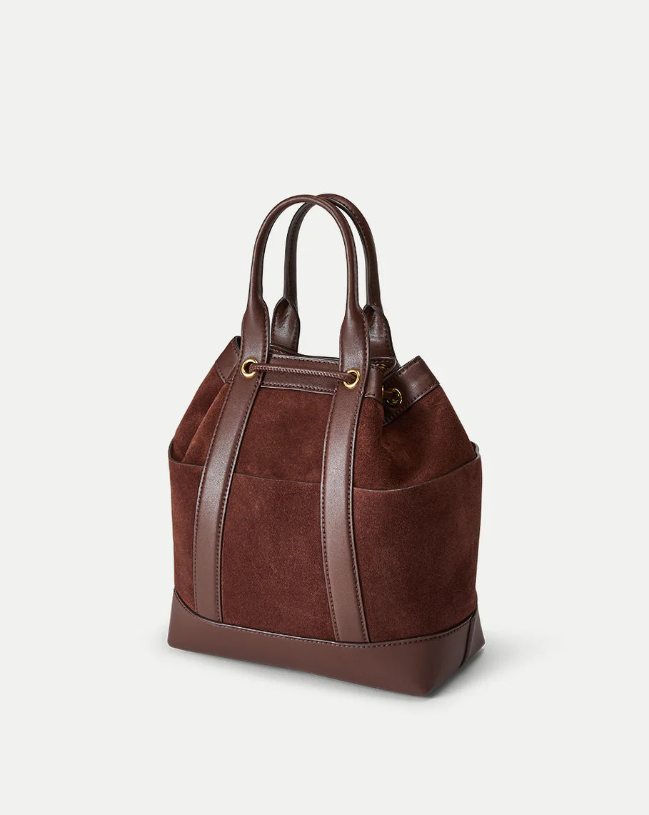 Goody Bag Chestnut Hobo & Shoulder Veronica Beard 