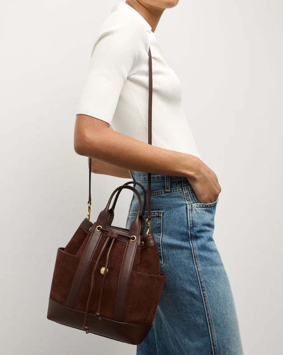 Goody Bag Chestnut Hobo & Shoulder Veronica Beard 