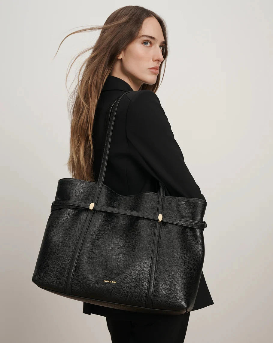Lasso Bag Black Tote &amp; Satchel Veronica Beard 