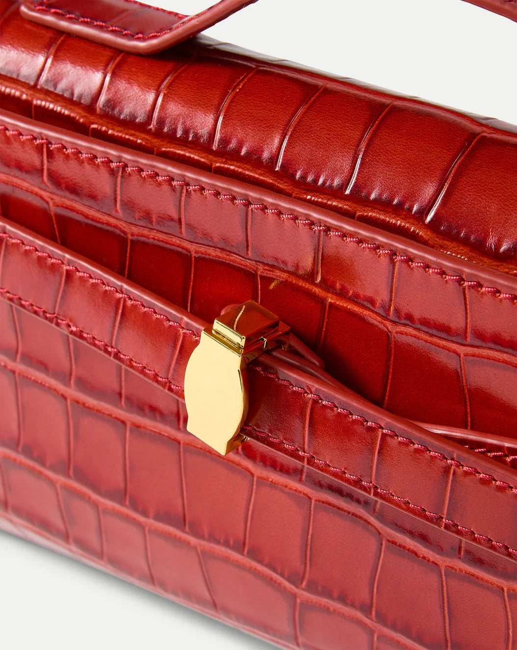 Dash Clutch Carnelian Red Clutch Veronica Beard 