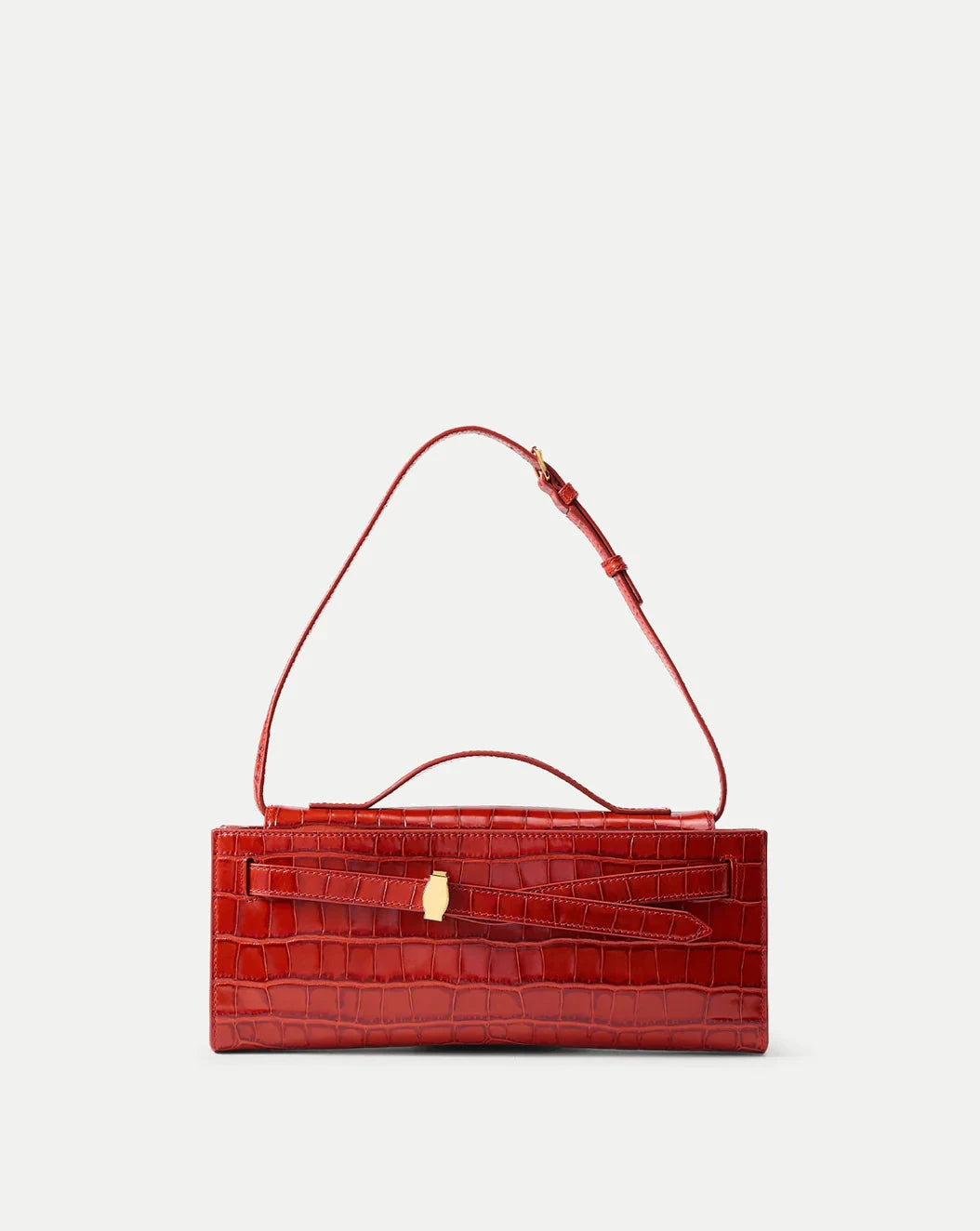 Dash Clutch Carnelian Red Clutch Veronica Beard 