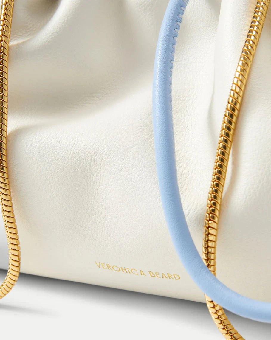 Small Stash Leather Crossbody Off White Multi Crossbody Veronica Beard 