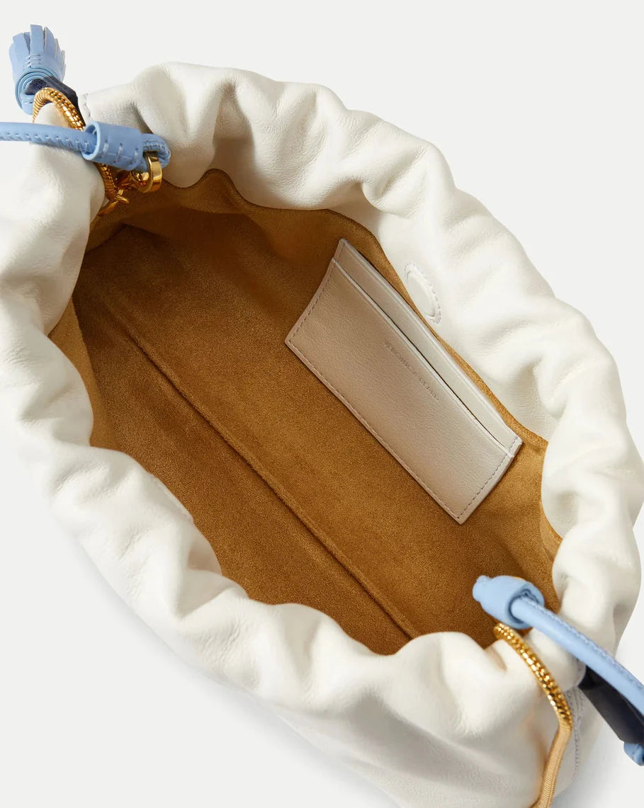 Small Stash Leather Crossbody Off White Multi Crossbody Veronica Beard 