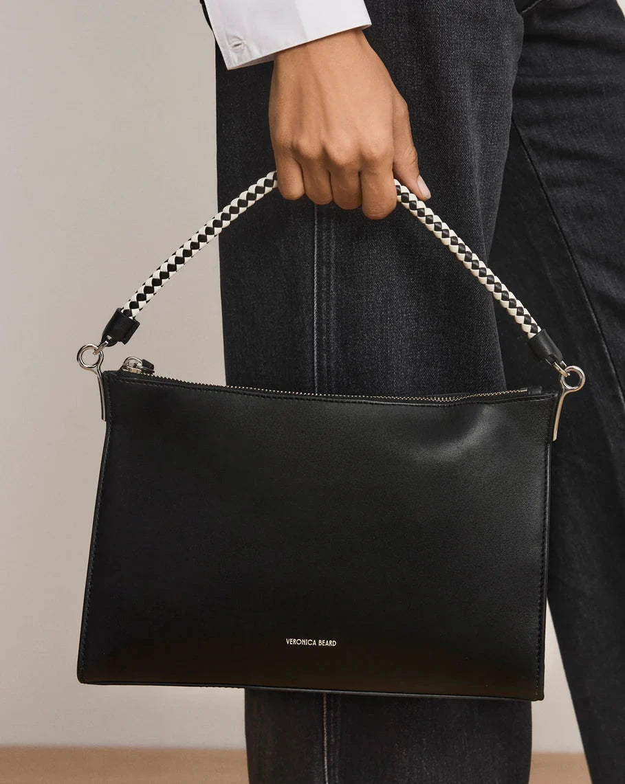Small Vida Shoulder Bag Black Hobo & Shoulder Veronica Beard 