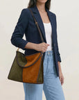 Colorblock Vida Bag Cypress Multi Hobo & Shoulder Veronica Beard 