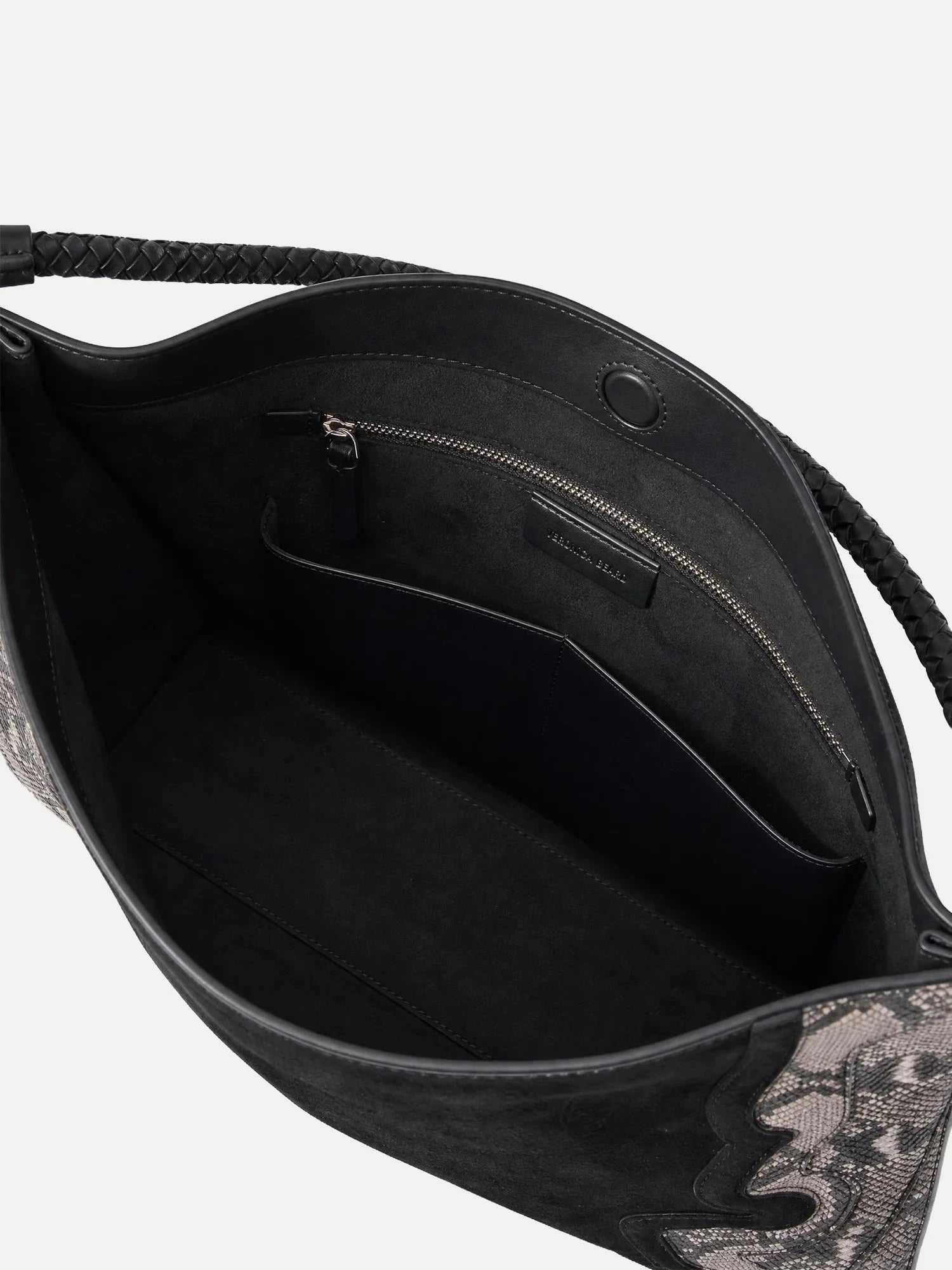 Vida Shoulder Bag Snake Embossed Black Hobo &amp; Shoulder Veronica Beard 