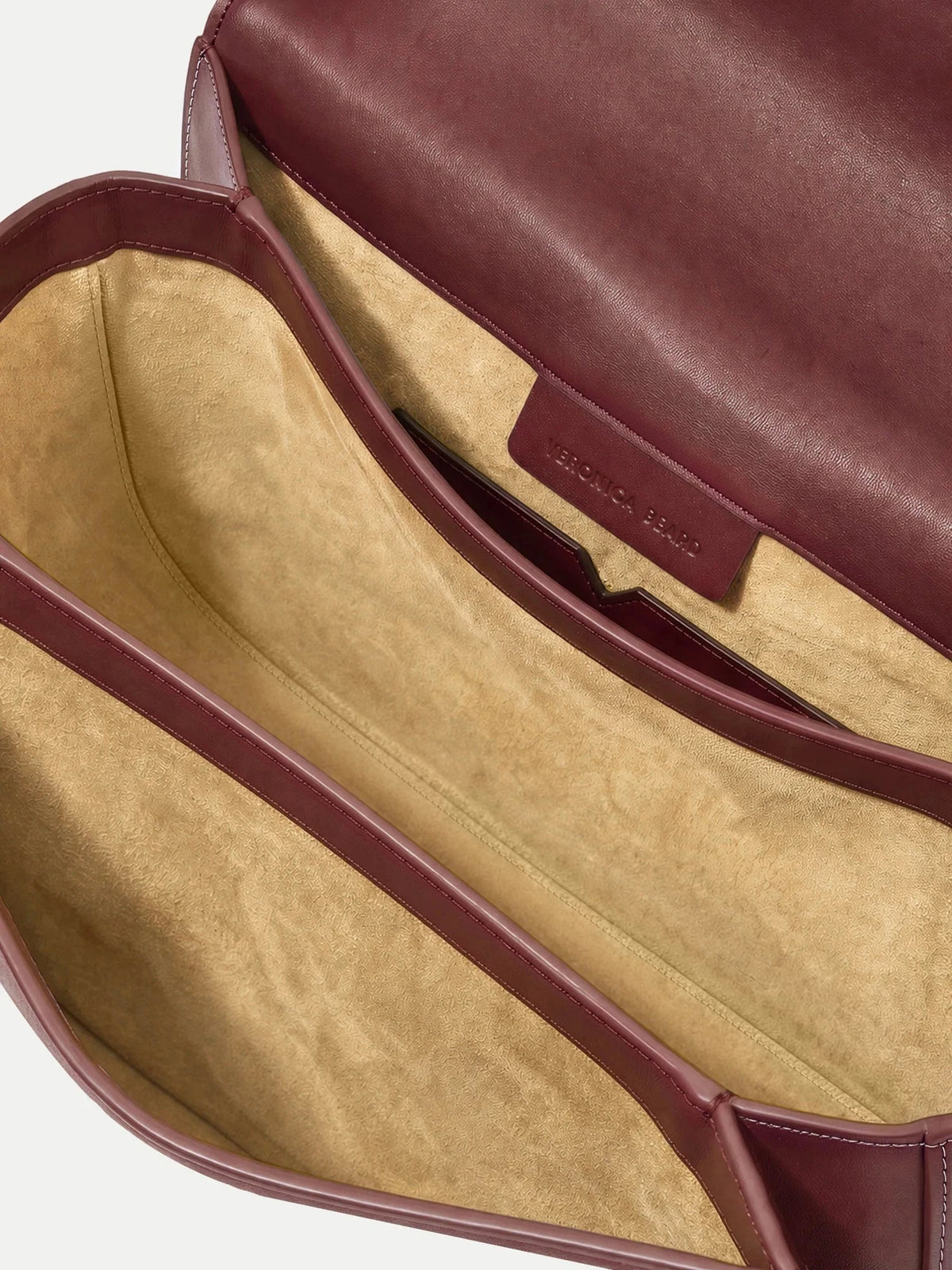 Dash Saddle Bag Burgundy Hobo & Shoulder Veronica Beard 
