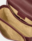 Dash Saddle Bag Burgundy Hobo & Shoulder Veronica Beard 