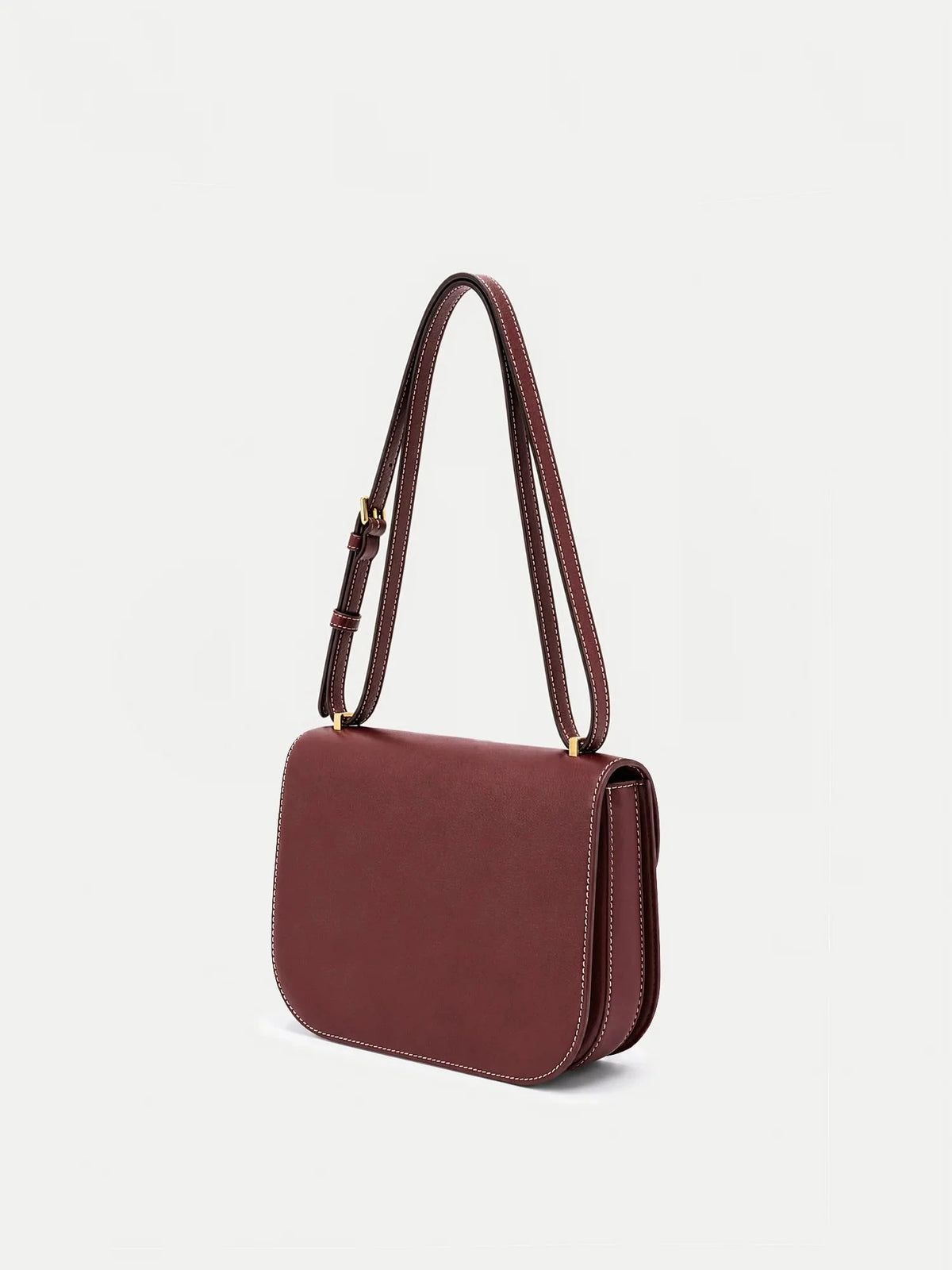 Dash Saddle Bag Burgundy Hobo & Shoulder Veronica Beard 