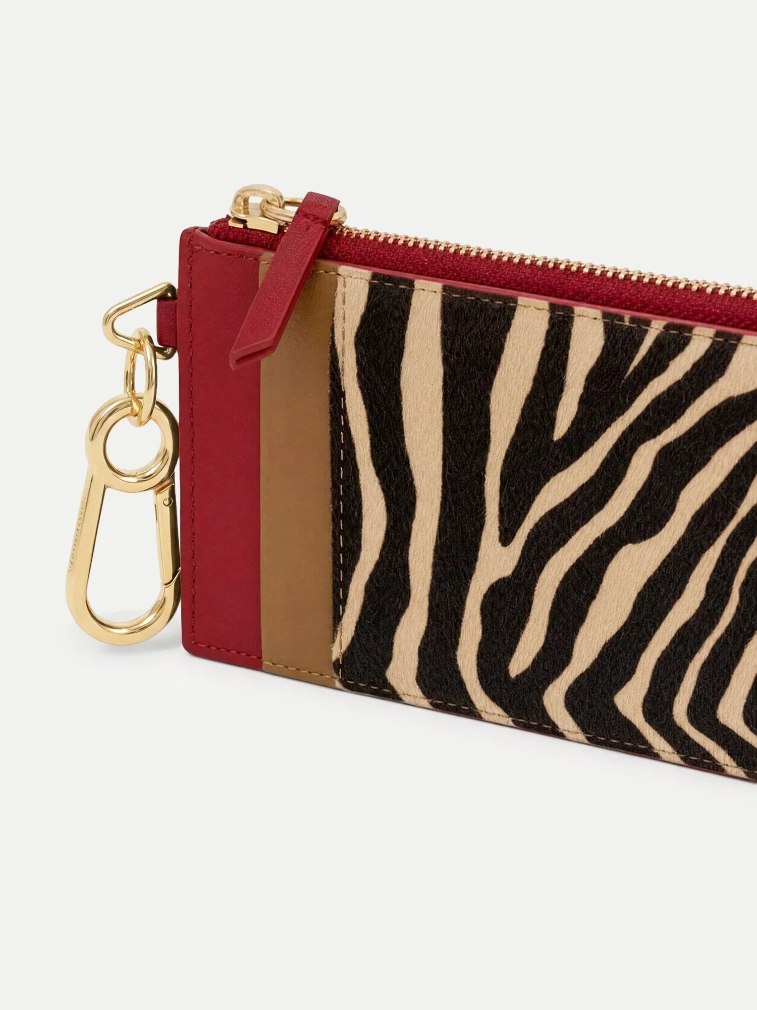 Calf Hair Card Holder Ziger Wallets Veronica Beard 