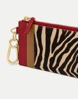 Calf Hair Card Holder Ziger Wallets Veronica Beard 