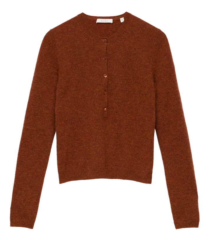 Heath Cashmere Henley Ember