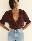 Henri Top Dahlia Tops - Blouses Doen 