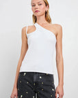 Hira Top White Tops - Tanks Rails 