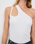 Hira Top White Tops - Tanks Rails 
