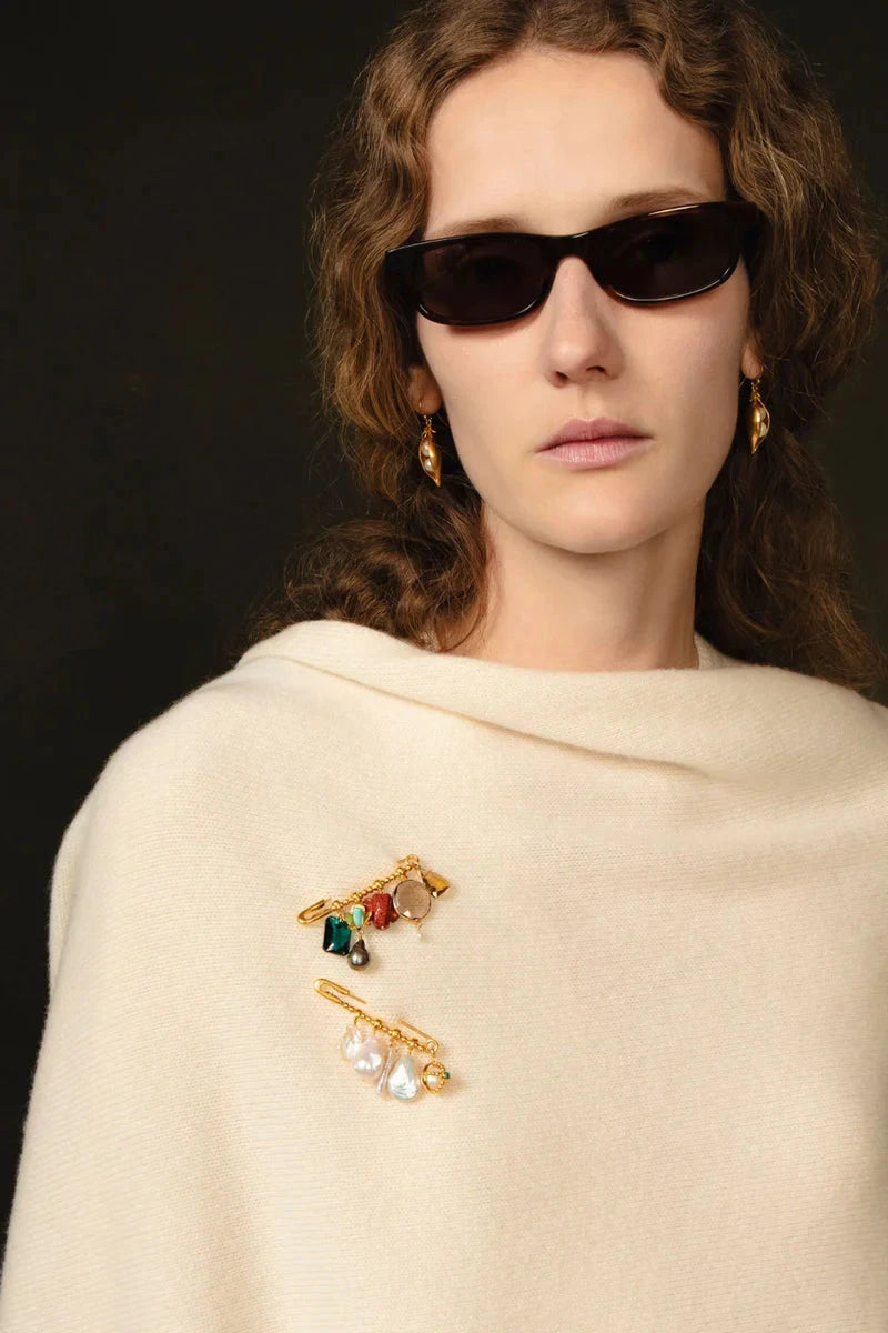 Peapod Earrings Gold Earrings Chan Luu 