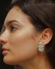 Vestry Studs Silver Earrings Mignonne Gavigan 