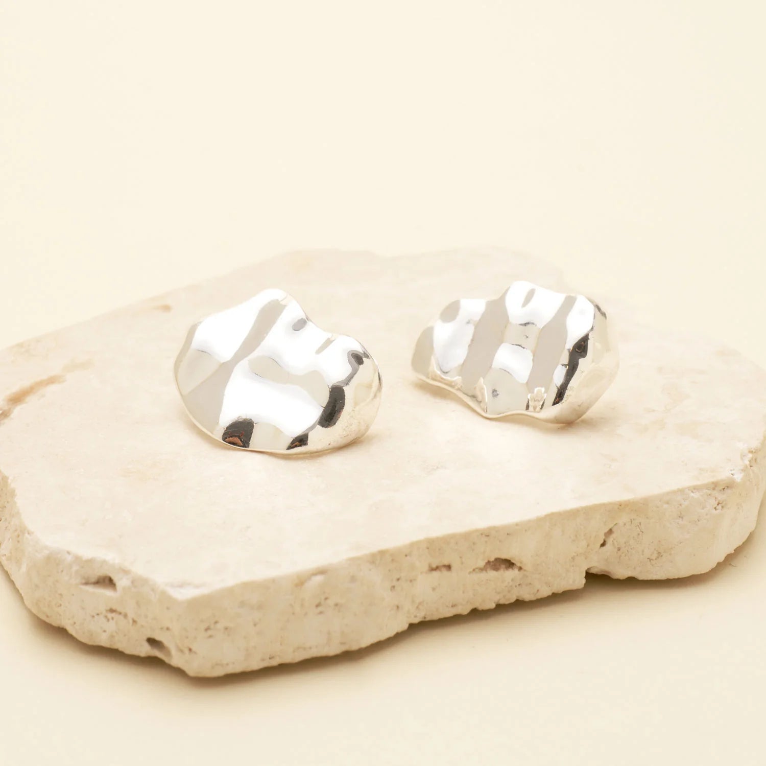 Vestry Studs Siver Earrings Mignonne Gavigan 