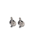 Love Knot Studs Silver Earrings Native Gem 