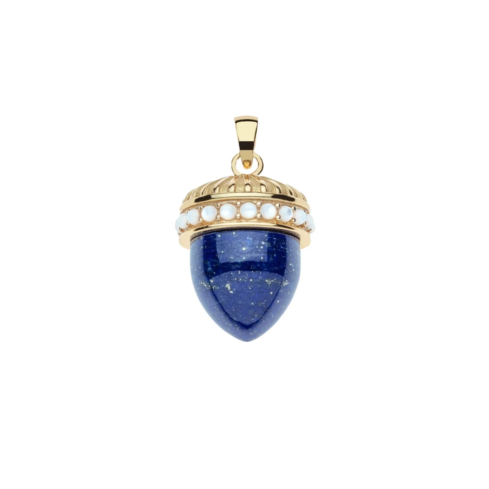 JW x LA VIE Hope Lapis Acorn Pendant Necklaces Jane Win 