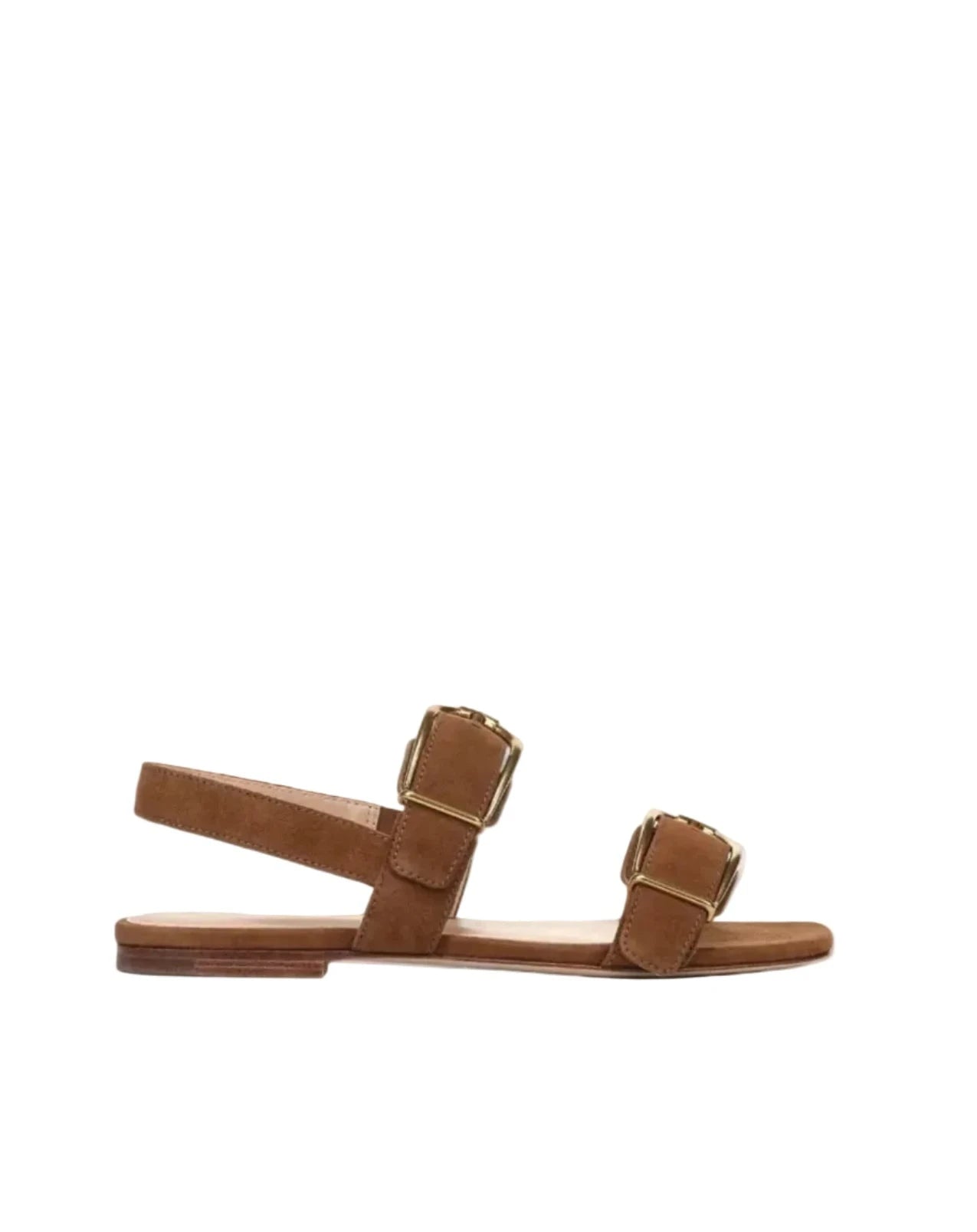 Maglio Suede Sandal Chestnut