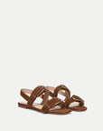 Maglio Suede Sandal Chestnut