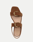 Maglio Suede Sandal Chestnut