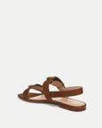 Maglio Suede Sandal Chestnut