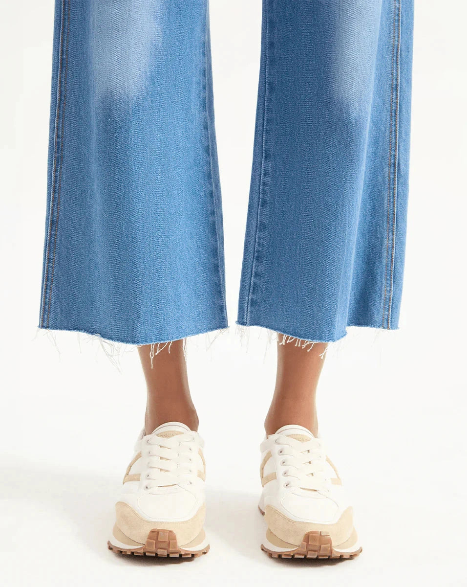 Valentina Sneaker Coconut Ecru Sneakers Veronica Beard - Shoes 