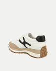 Valentina Sneaker White/Black Sneakers Veronica Beard - Shoes 