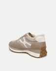 Valentina Shearling Sneaker Cobblestone Sneakers Veronica Beard - Shoes 