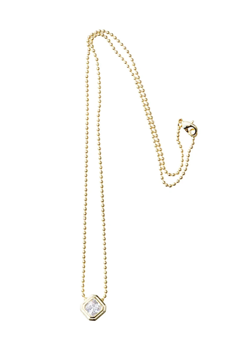 Icon Necklace Clear Necklaces Native Gem 