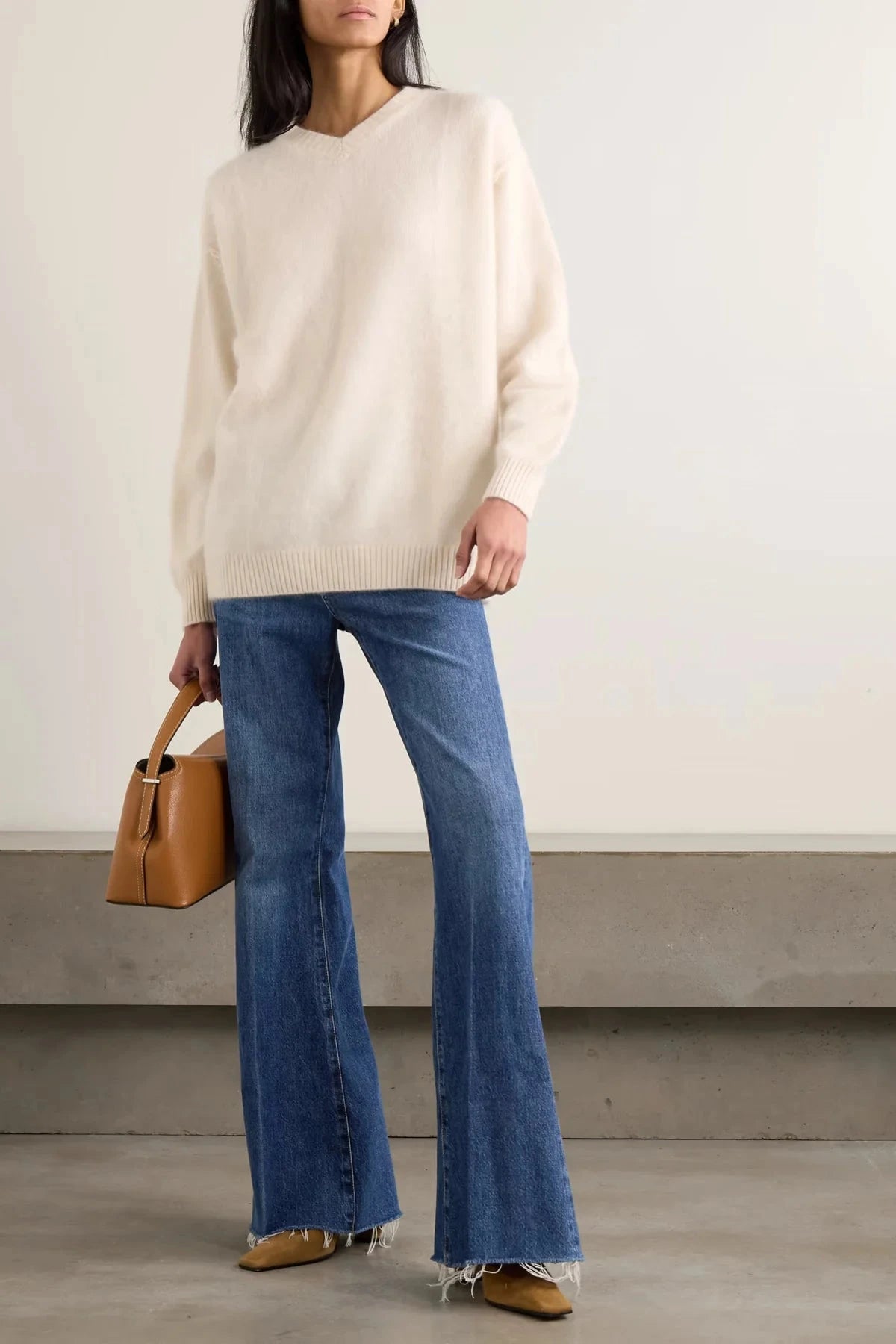 The Lax Antidote Raw Fray Denim - Straight Frame 