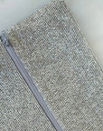 Fold Over Clutch Solid Silver Clutch Tiana Designs 