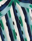 Christina Knit Midi Dress Kelly Green Multi Dresses - Midi Simkhai 