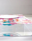 Leopard Catchall Tray Pink Home Decor - Bowls, Trays & Vases ClaireBella 