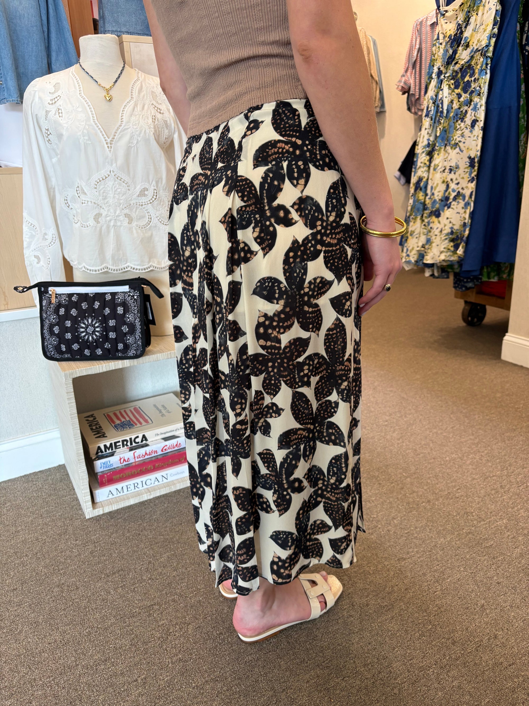 Glenda Skirt Ink Press Skirts - Midi Caballero 