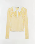 Petra Knit Polo Solar Multi polo Simkhai 