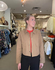 Jacket Sepia Outerwear - Longsleeve Repeat Cashmere 