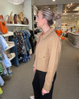 Jacket Sepia Outerwear - Longsleeve Repeat Cashmere 