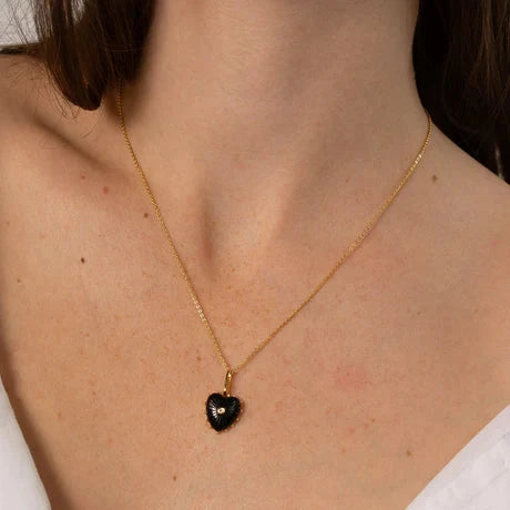 Isabel Onyx Charm Necklaces Thatch 