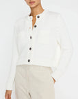 Iben Cardigan Salt White Sweater - Cardigans Brochu Walker 