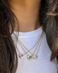 Icon Necklace Clear Necklaces Native Gem 