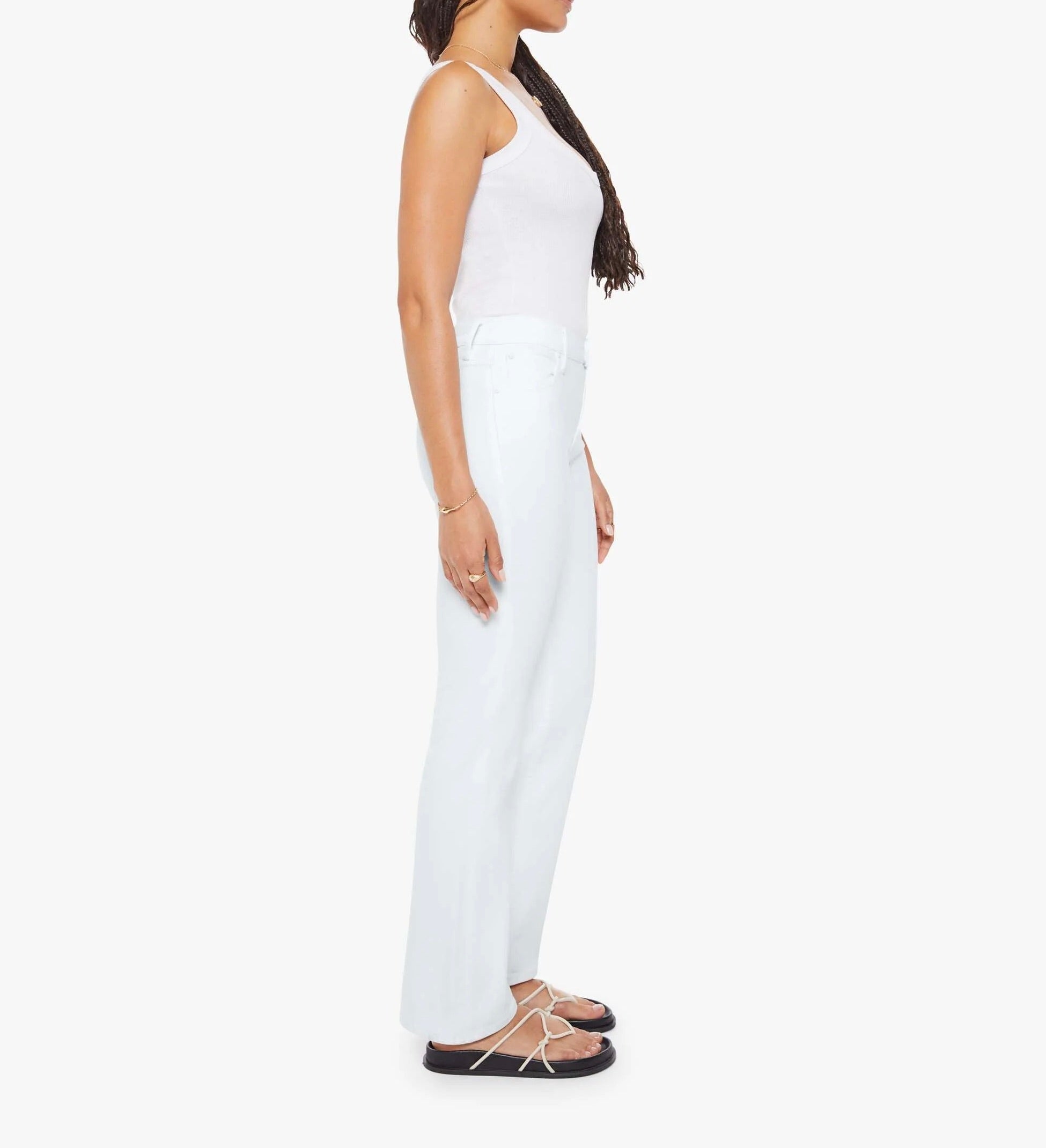 Lil Kick It Totally Innocent Denim - Cropped & Ankle Mother 