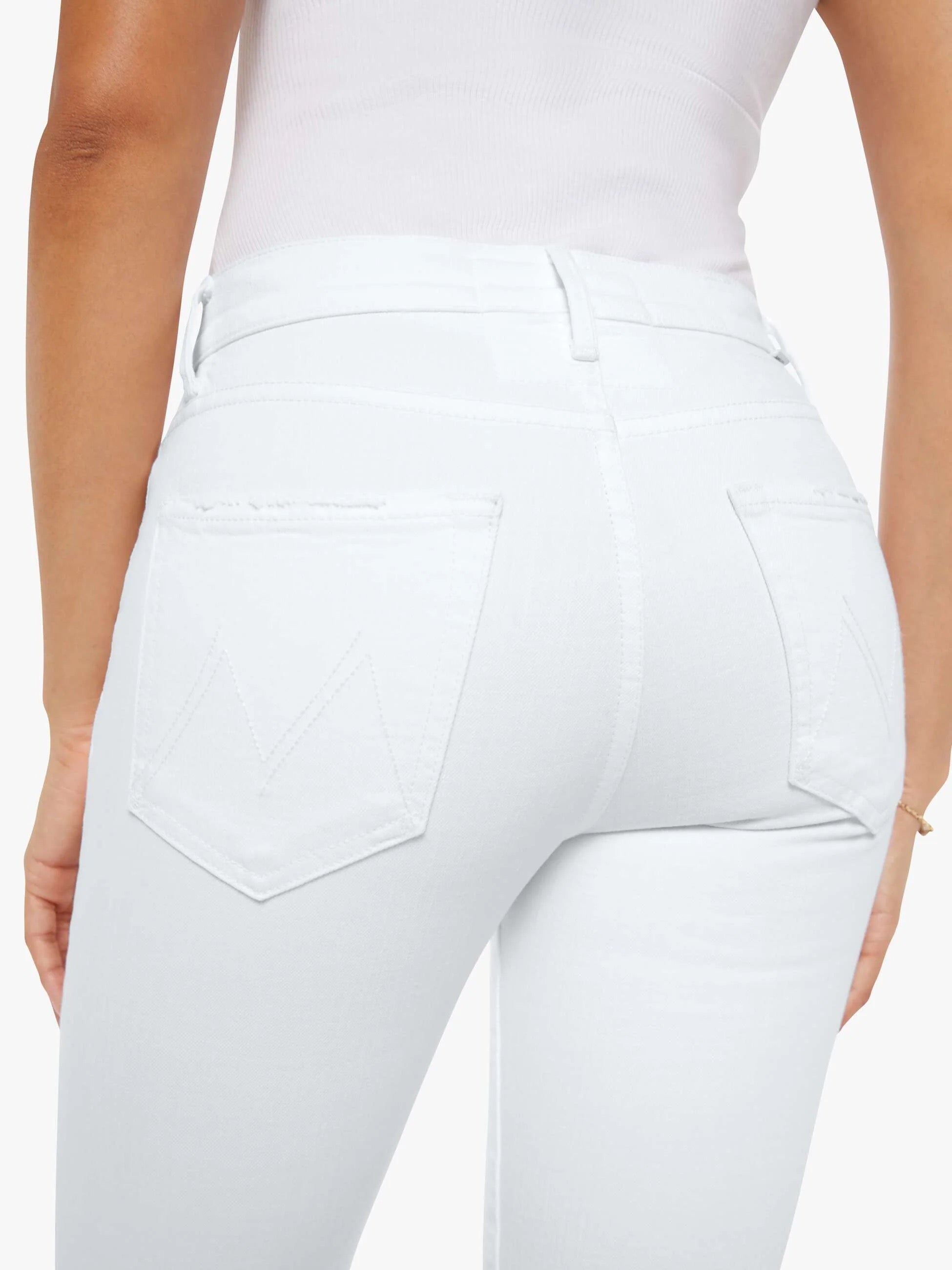 Lil Kick It Totally Innocent Denim - Cropped & Ankle Mother 