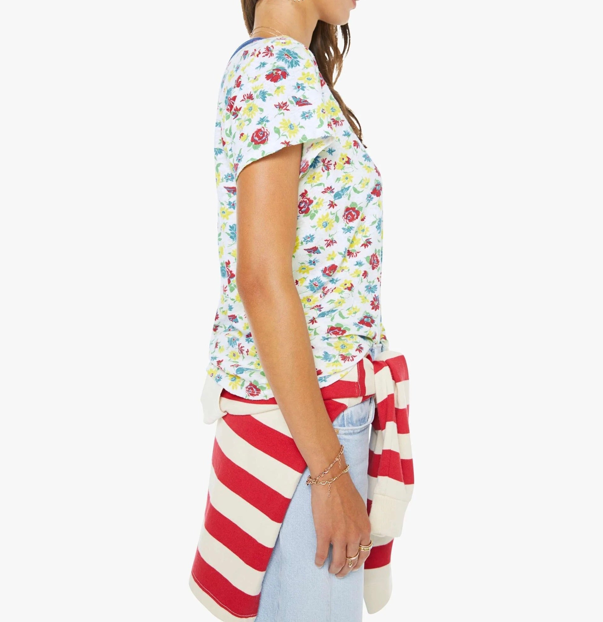 The Lil Goodie Bell Rose Bowl Tops - Tees Mother 