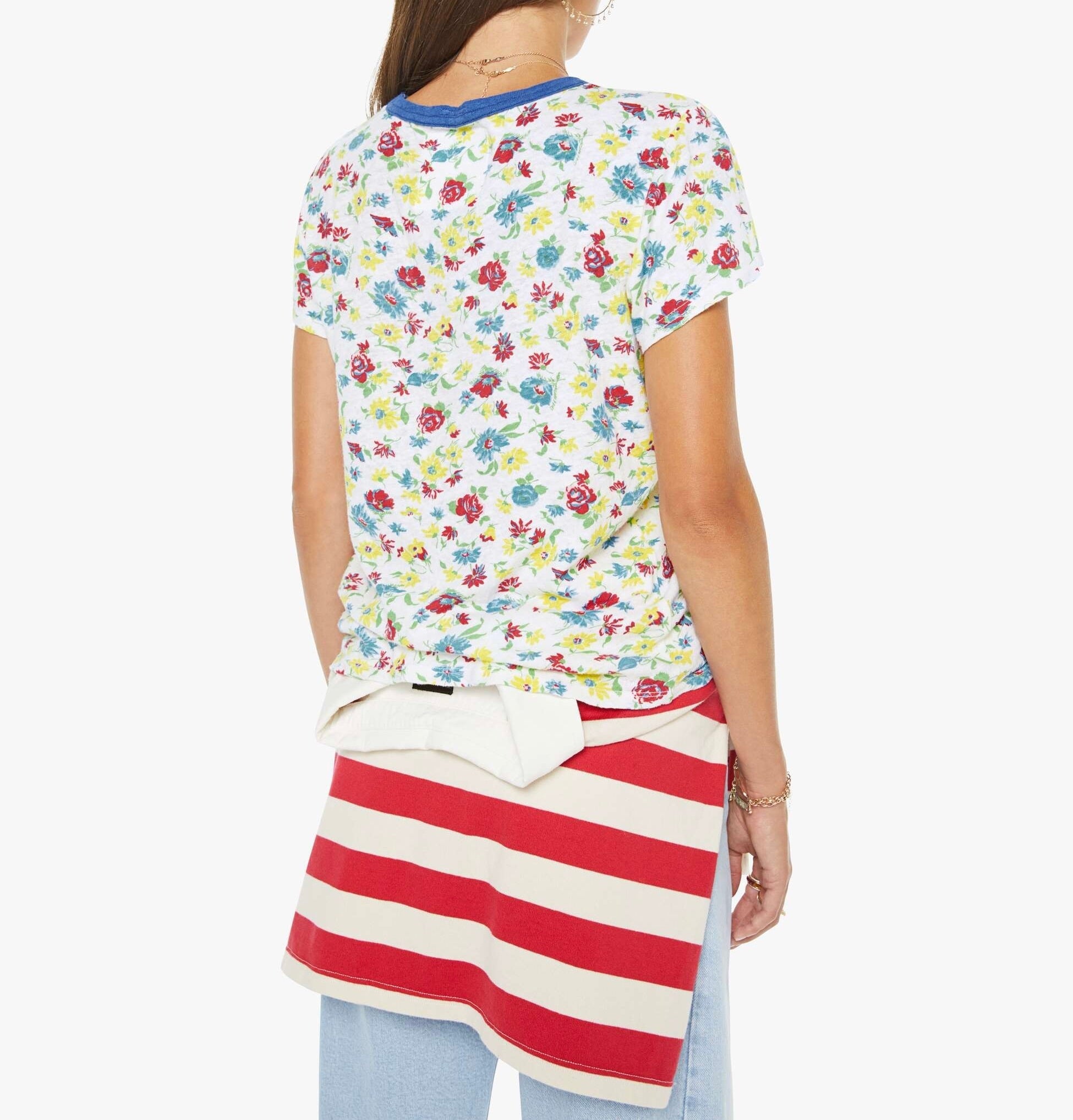 The Lil Goodie Bell Rose Bowl Tops - Tees Mother 