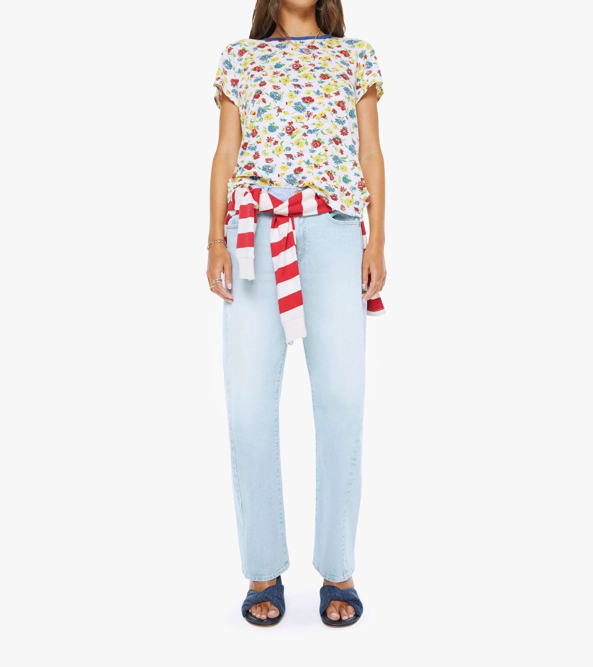 The Lil Goodie Bell Rose Bowl Tops - Tees Mother 