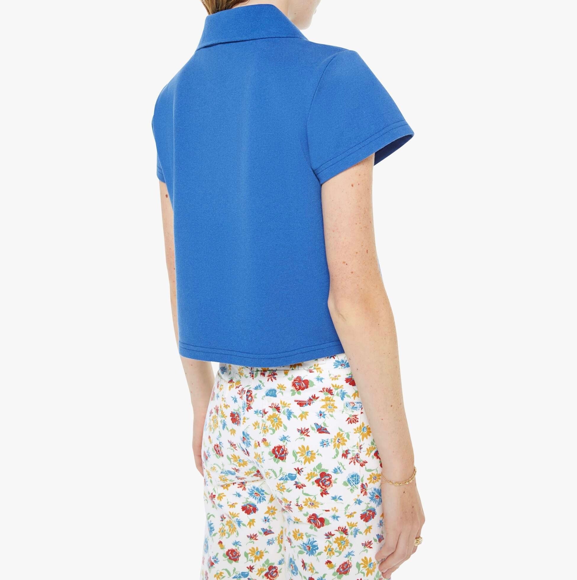 The Lil Match Polo French Blue Tops - Tees Mother 